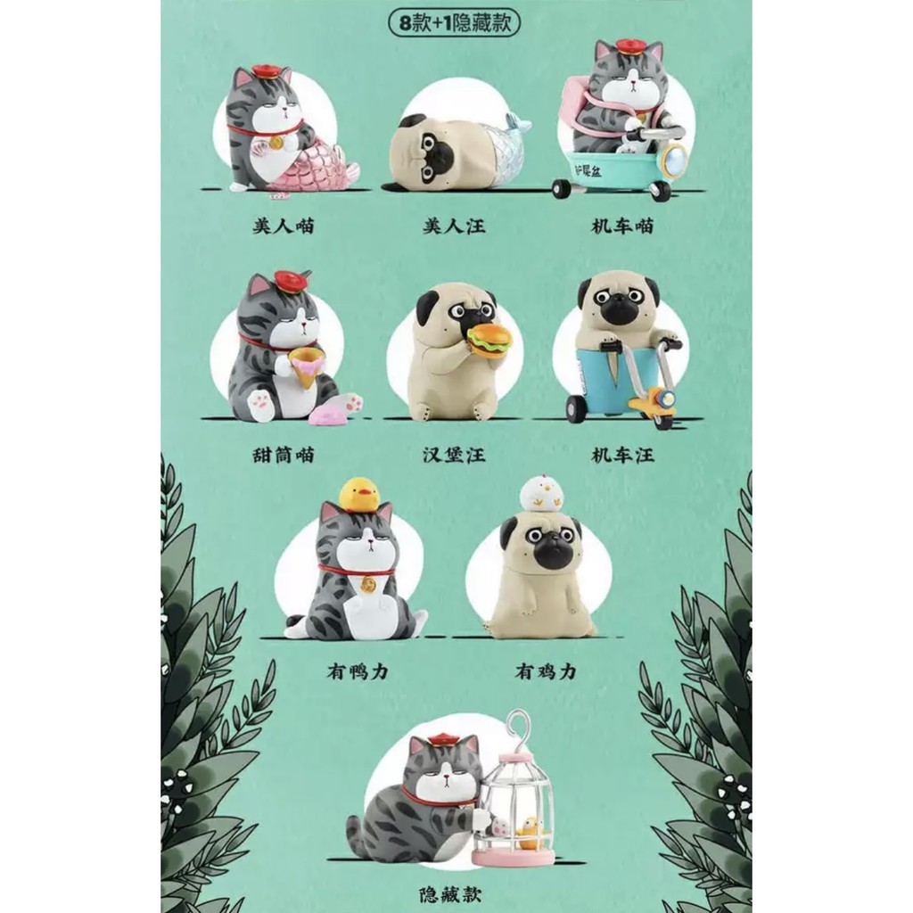 [แบบแยก] 52TOYS Wuhuang Wanshui Bazahey vol.3 ลิขสิทธิ์แท้ หมา แมว Blind Box Dog Cat