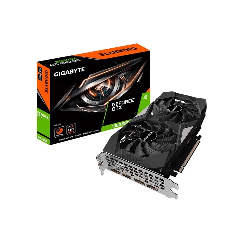 (มาเพิ่ม มือสอง) VGA (การ์ดแสดงผล) GIGABYTE GTX 1660 SUPER OC 6G  ( ประกันถึง 26/08/2566)