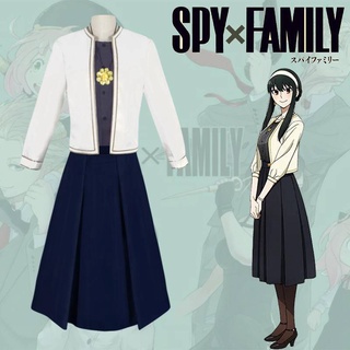 ชุดคอสเพลย์ครอบครัว SPY X Yor Forger SPY FAMILY Heroine เหมาะกับฤดูร้อน