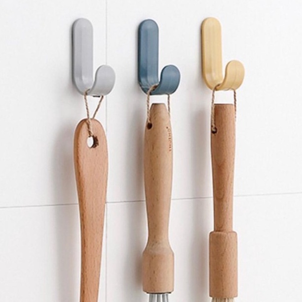 GANTUNGAN J ไม้แขวนเสื้ออเนกประสงค์ติดผนังห้องครัว Hook J Hook