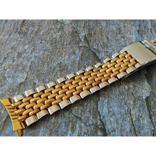 สาย Rado เม็ดรวงข้าว  Bead of rice bracelet 18.5mm (เทียบ) โค้ง 2 กษัตริย์ ใส่ Purple horse.