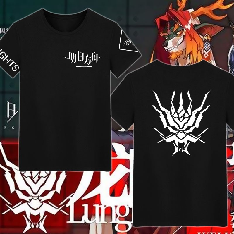 เสื้อยืด ARKNIGHTS LUNGMEN FACTION / เสื้อยืดเกม ARKNIGHTS