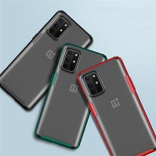 Oneplus 8T Case Soft TPU Frame Translucent Matte Bumper Cover