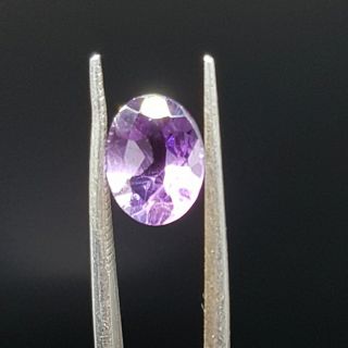 Amethyst Geniune Gemstone (Oval Shape) Color AAA