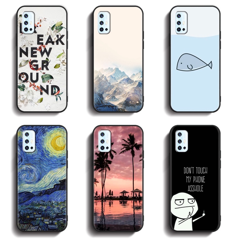 Softcase VIVO 1919 V17 Anticrack เคส TPU คุณภาพสูง ป้องกันเต็มรูปแบบ ซิลิโคนยาง สีดํา เคส - รูปที่ 2
