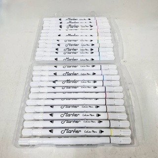 ปากกาmarker 2หัว....24 ด้าม