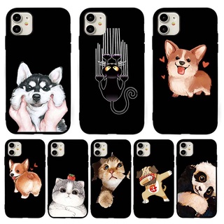 เคสโทรศัพท์ ซิลิโคนแบบนิ่ม ลายสุนัข แมวน่ารัก สำหรับ Vivo Y53 Y55 Y71 Y71i Y81 Y81i Y91 Y95 Y67 V5 V5S