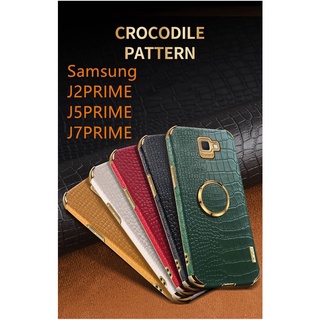 Yjd เคสโทรศัพท์มือถือกันกระแทกพร้อมแหวนหนังสําหรับ Samsung J2Prime J5Prime J7 Prime Samsung J2 J5 J7 Prime 6D