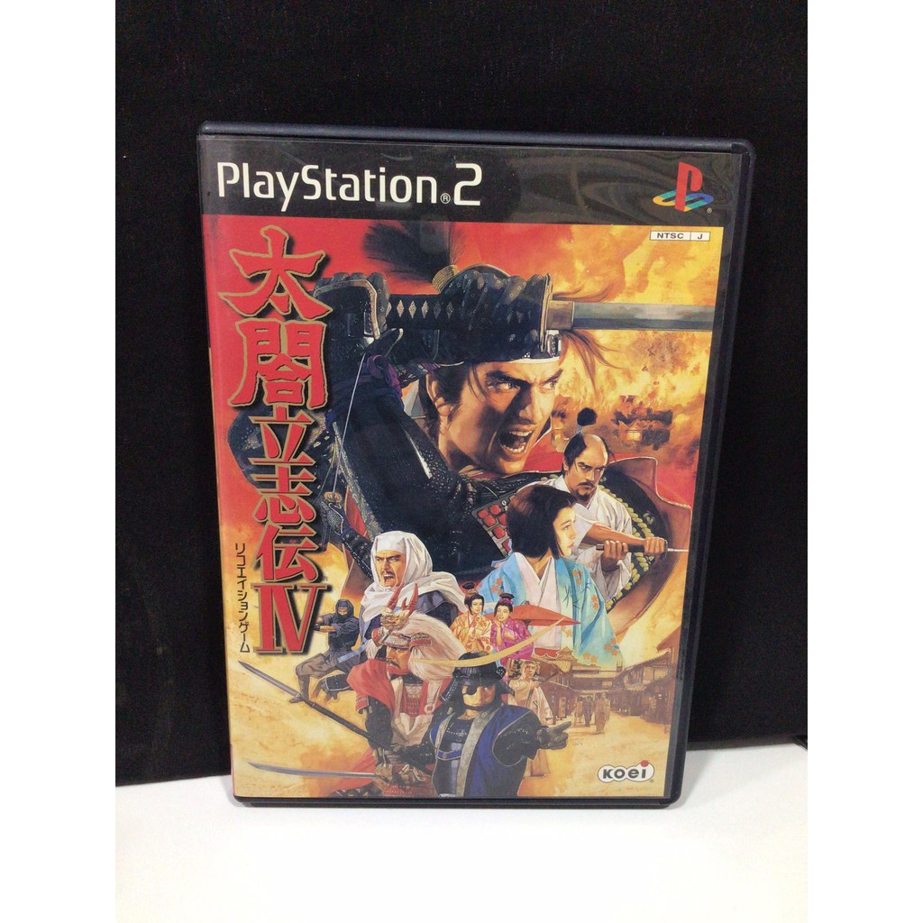 แผ่นแท้ [PS2] Taikou Risshiden IV (Japan) (SLPM-62105 | 62405) Taiko 4