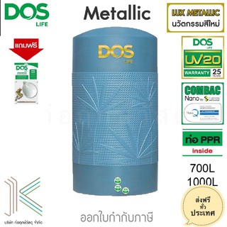 DOS ถังเก็บน้ำบนดิน METALLIC TURQUOISE