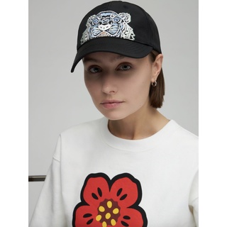 [เก็บ code ลดเพิ่ม 20%]พร้อมส่งในไทย📦หมวก Kenzo Tiger Cap(Black)Unisex**ของเเท้