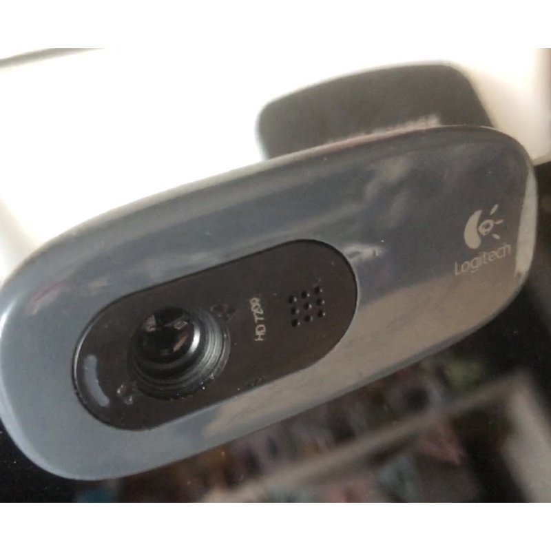 Logitech Webcam C270 กล้องเวปแคมสนทนาผ่านทางวิดีโอ HD 720p แบบ Plug and Play มือสอง สภาพดี ใช้งานได้ปกติ