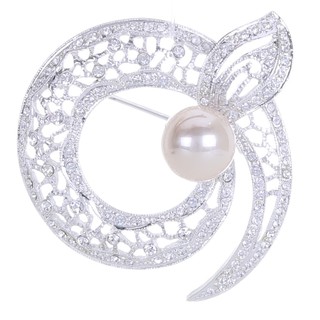 Pearl Shop เข็มกลัดมุกแก้ว HiSo