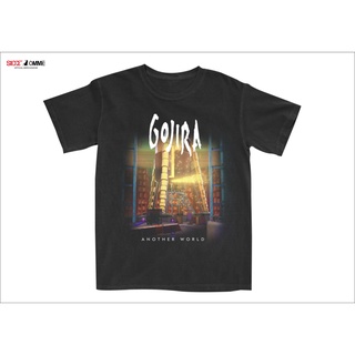 เสื้อยืดโอเวอร์ไซส์Gojira เสื้อยืดวง ของแท้ (ฉากส่ง)S-4XL