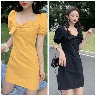 💓พร้อมส่ง💓 S-3XL เดรสออกงาน เดรส เดรสสไตล์เกาหลี เดรสผู้หญิง ชุดเดรสน่ารักๆ  K155