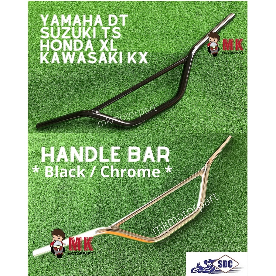 (SDC) แฮนด์บาร์ Scrambler Dirt Bike Yamaha DT / Suzuki TS / Honda XL / Kawasaki KX / KLX แฮนด์ DT125