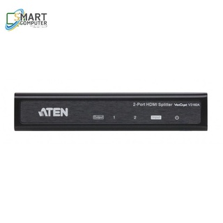 HDMI Splitter 2 Port  เข้า 1ออก 2 กล่องกระจายสัญญาณ HDMI เข้า 1 ออก 2 รองรับ 4K2K รุ่น VS182A ยี่ห้อ ATEN รับประกัน 3 ปี