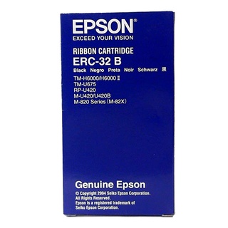 Epson ERC-32B Ribbon Black TM-H6000/675