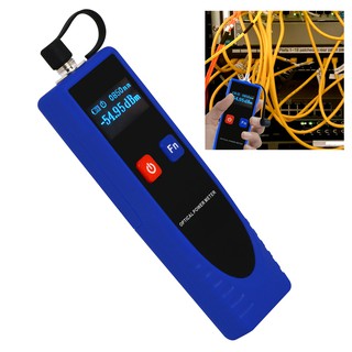 OPM Optical Power Meter Digital Power Factor Meter, -70 ~ 6dBm พร้อมตัวแปลงคลื่นออปติก