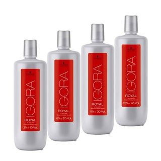 Schwarzkopf ขวดใหญ่ IGORA ROYAL Oil Developer / Blondme  Developer ชวาฟคอฟ ออย / บลอนด์มี ดีเวลล๊อปเปอร์ ไฮโดรเจน1000ml.