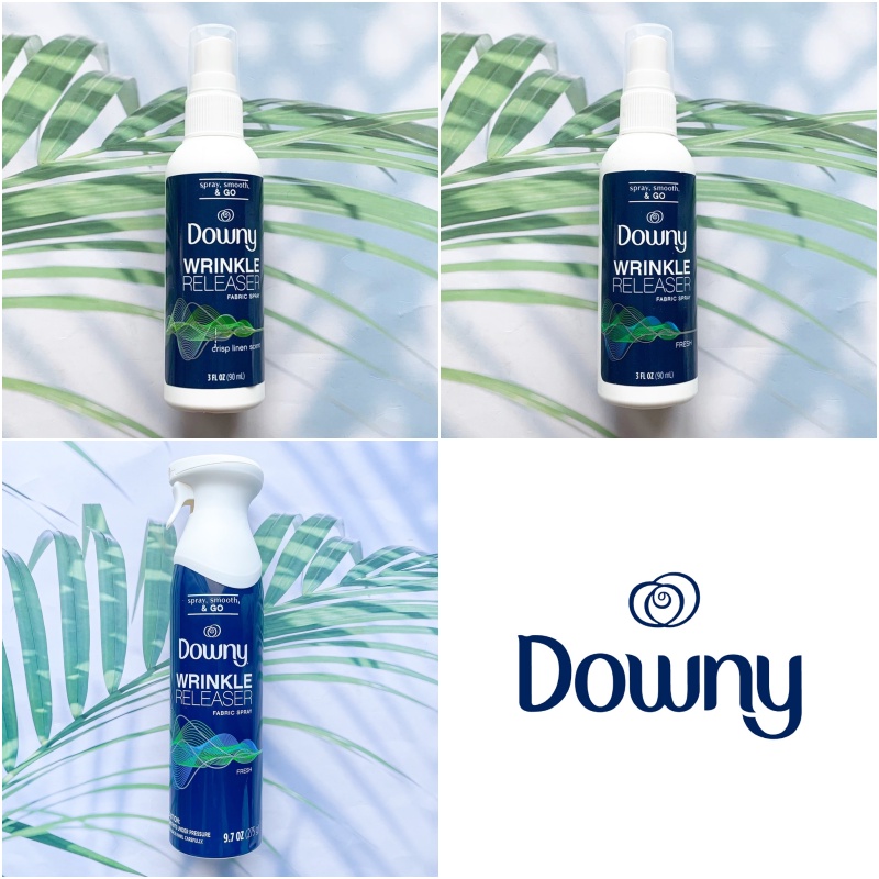 (Downy®) Wrinkle Releaser Fabric Spray 90 ml or 275 g สเปรย์ฉีดผ้าเรียบ ไม่ต้องใช้เตารีด กลิ่นหอม แห