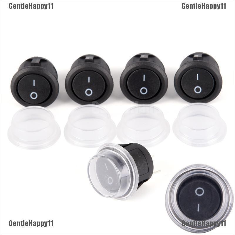 [COD]GentleHappy สวิตช์โยกเปิดปิดอัตโนมัติ 2-PIN SPST กันน้ํา สําหรับรถยนต์ 1 ชิ้น