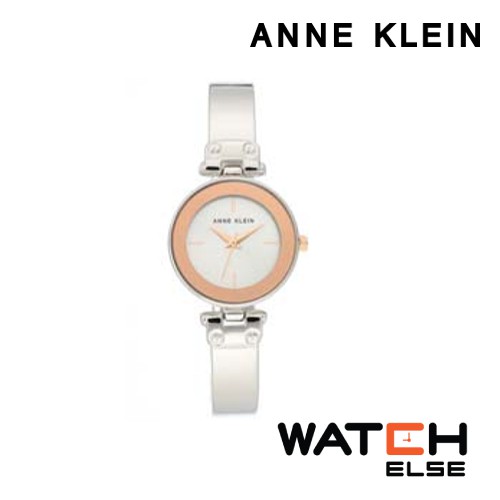 Anne Klein AK-AK-3063SVRT นาฬิกาข้อมือผู้หญิง สายstainless สีเงิน