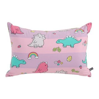 Bed Pillows หมอนหนุน HOME LIVING STYLE DINO 14x24 นิ้ว สีชมพู หลับสบาย