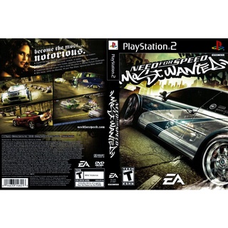 แผ่นเกมส์ PS2 Need for Speed Most Wanted   คุณภาพ ส่งไว (DVD)