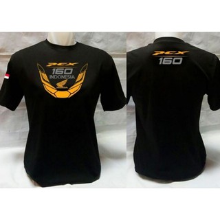 (Can Cod) ใหม่ เสื้อยืดลําลอง แขนสั้น พิมพ์ลาย HONDA PCX 160