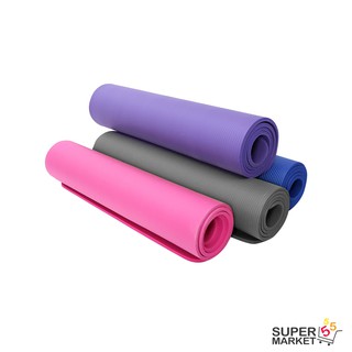 เสื่อโยคะ แผ่นรองโยคะ ฟิตเนส yoga mat ออกกำลังกาย เพื่อสุขภาพ