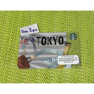 Starbuck card “TOKYO” (Not Open Pin)