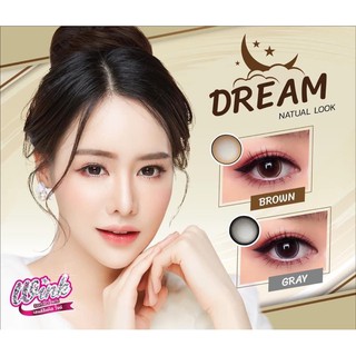 คอนแทคเลนส์ ลายฮิต  Dream  by winklens  แฟชั่น  ค่าสายตา. บิ๊กอาย นำเข้าจาเกาหลี อย.แท้ กัน UV