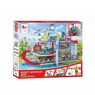 ชุดของเล่นรถไฟเมืองภูเขา 3 ระดับ Hape Mega City Railway Set