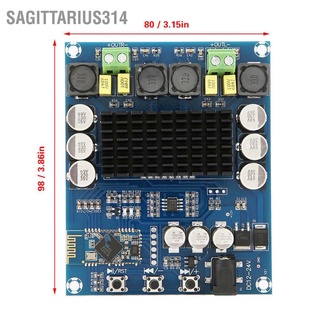 Sagittarius314 Tpa3116D2 บอร์ดขยายเสียงดิจิทัล บลูทูธ ช่องสัญญาณคู่ 120W+120W