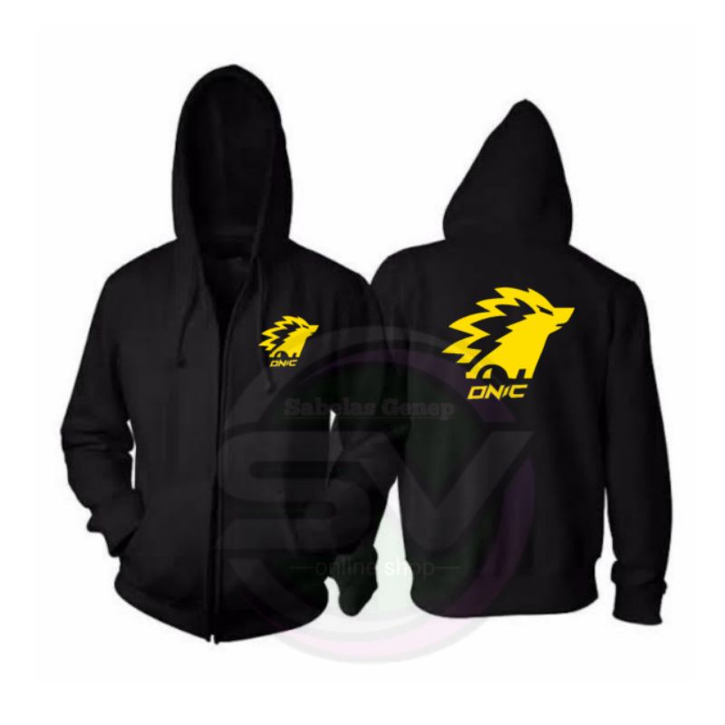 ONIC ESPORT ผู้ใหญ่ HOODIE JACKET ONIC ESPORT ZIPPER HOODIE SWETER สําหรับผู้ชาย/ผู้หญิง ใหม่ล่าสุด 