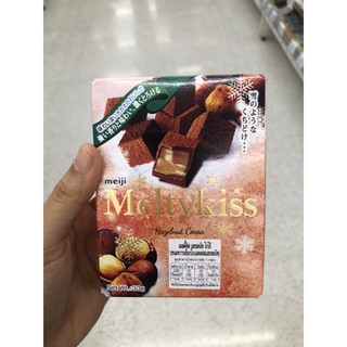 🍫Meltykiss🍫เมจิ เมลตี้คิส ช็อกโกแลตสอดไส้มี 2 รสขนาด 33 กรัมพร้อมส่งจ้า💕