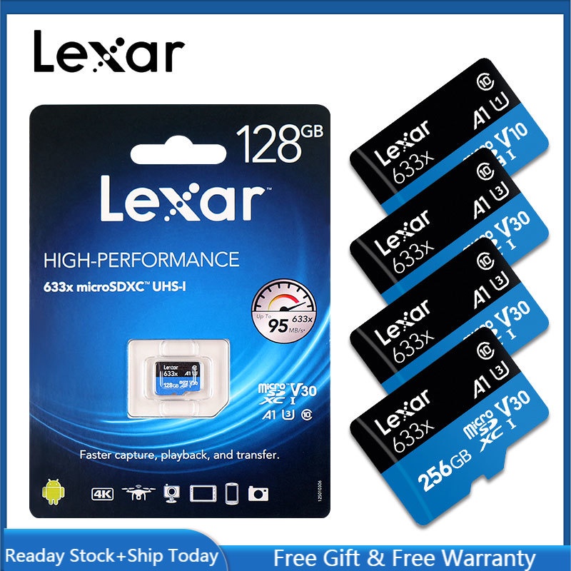 Lexar original 512GB hot sale micro sd card high speed 16GB 32GB 64GB 128GB 256GB Flash Memory Card