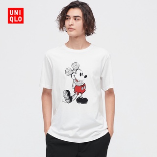 [S-5XL]ใหม่ พร้อมส่ง Uniqlo เสื้อยืดแขนสั้น ลายมิกกี้เมาส์ สําหรับผู้ชาย ผู้หญิง (UT) 447172