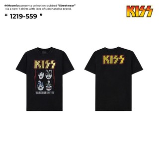 เสื้อยืดลาย KISS ลิขสิทธิ์แท้ (559)