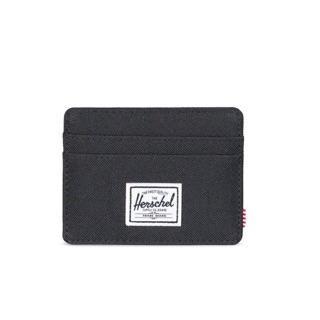 (พร้อมส่ง1ใบ) ของแท้ Herschel Charlie Wallet Black