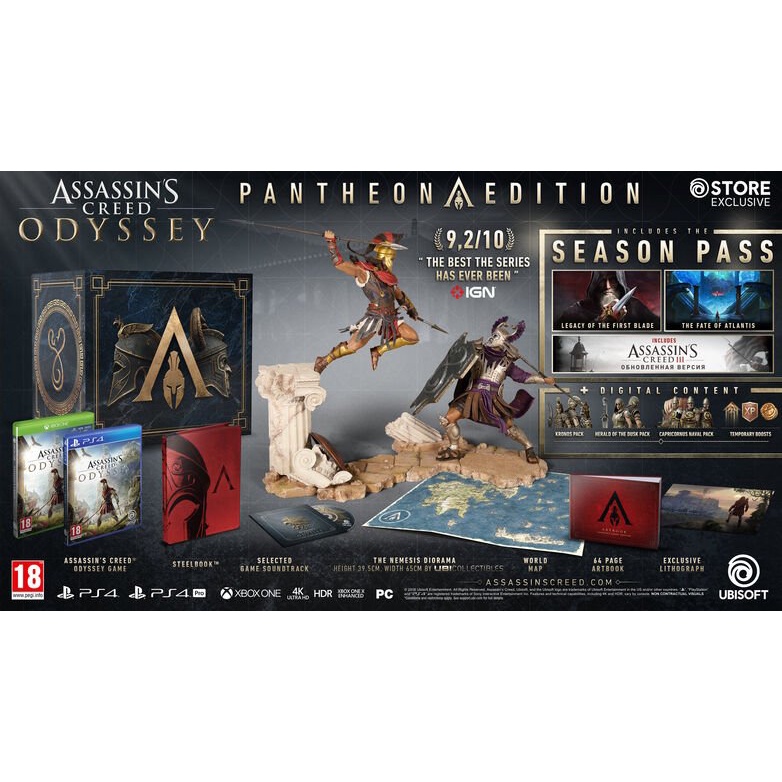 ชุดสะสม ASSASSIN'S CREED ODYSSEY PANTHEON EDITION