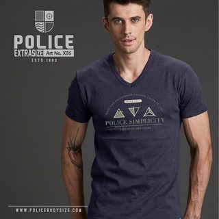 เสื้อยืด Police Extrasize รุ่น Topdyed (XT6)