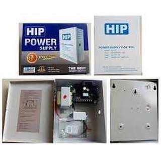 HIP Power Supply 12 v. (สำหรับจ่ายไฟ เครื่อง Key card ,Finger Scan ) TACB1-2 - Voltage: 12V DC - Current: 2A - Can