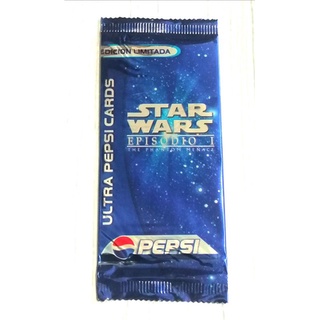 (Sealed Pack) ซองสุ่มการ์ดพรีเมี่ยม PEPSI STAR WARS PREMIUM EPISODIO 1 THE PHANTOM MENACE