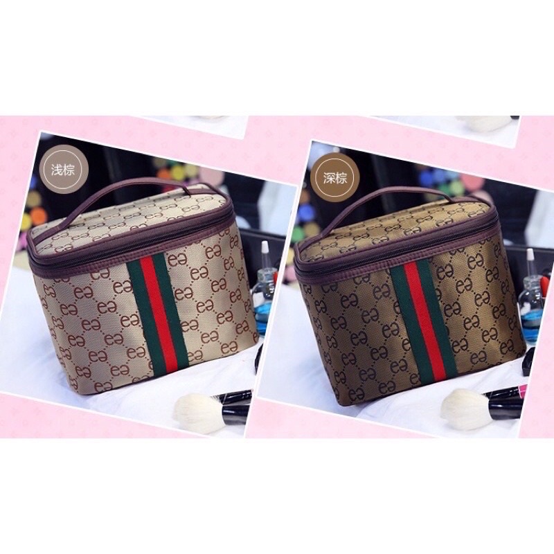 กระเป๋าอเนกประสงค์ จัดเก็บเครื่องสำอางค์ จัดระเบียบต่างๆ ขนาด 21x15x14cm ราคา ถูกที่สุด ดีลบีเคเค แกลเลอรีภาพที่ 7