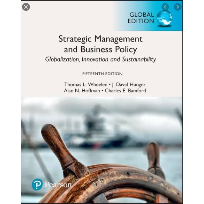 หนังสือมือสอง Textbook Strategic management and business policy,fifteenth edition สภาพ 90%