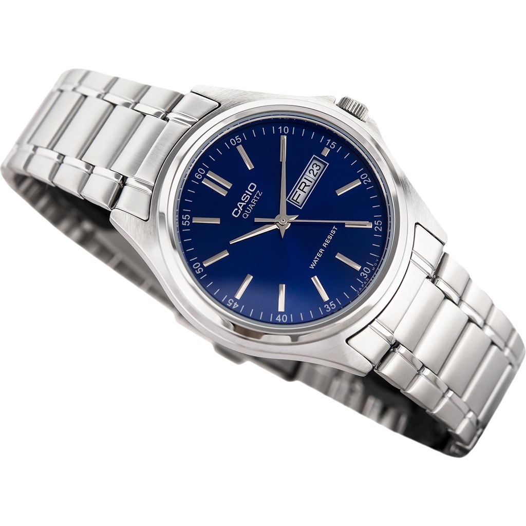 Casio นาฬิกาข้อมือผู้ชาย สายสแตนเลส รุ่น MTP-1239D ของแท้ประกันศูนย์ CMG