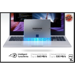 1 TB SSD SATA SAMSUNG 870 QVO (MZ-77Q1T0BW) ฮาร์ดดิสก์ Internal Solid State Drive ประกัน 3Y