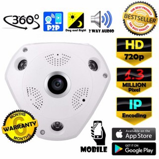 CCTV VR CAM กล้องวงจรปิด IP HD / 960p 1.3 MP ล้านพิกเซล IP กล้อง 720p / 960p เลน